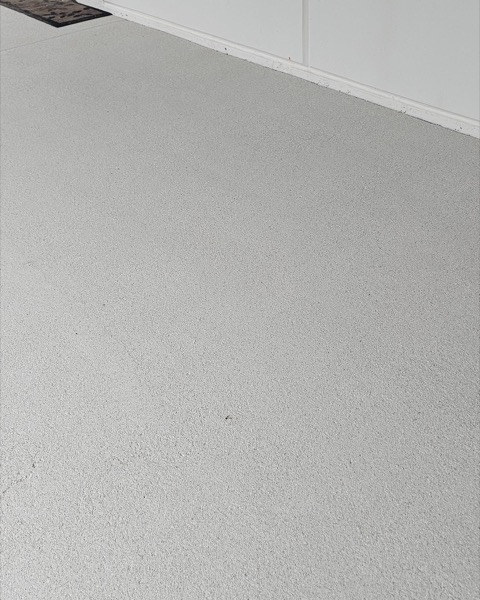 A textured exterior wall coating